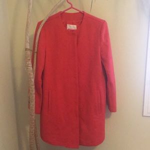 A red dress coat